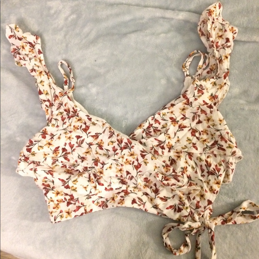 Flower crop top